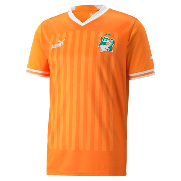 Tailandia Camiseta Costa De Marfil Primera Equipación 2022 Naranja
